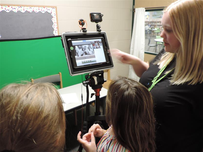 Students learn about Black History Month